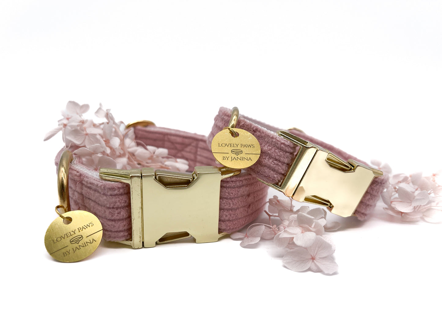 Hundehalsband ROSÉ CORD