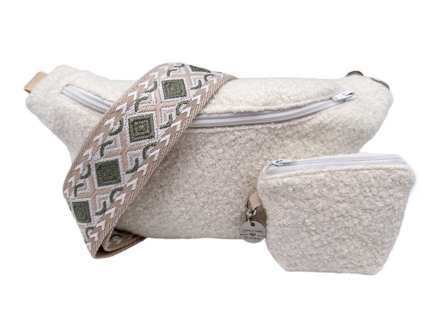 Crossbody-Bag WOOL WHITE
