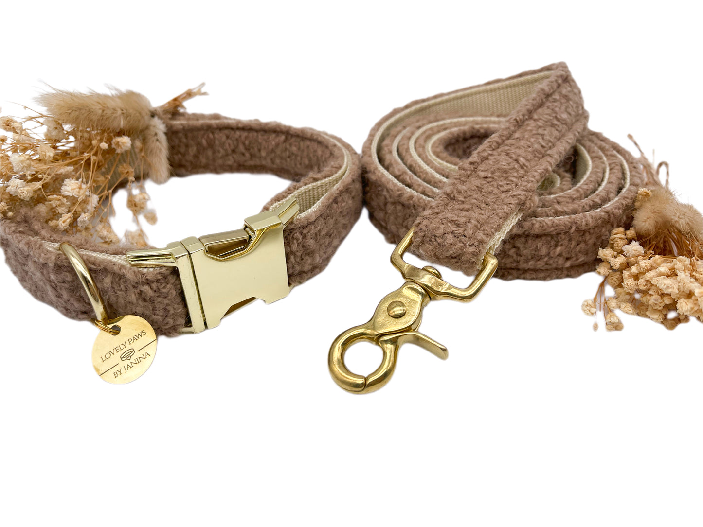 Hundehalsband TEDDY BROWN