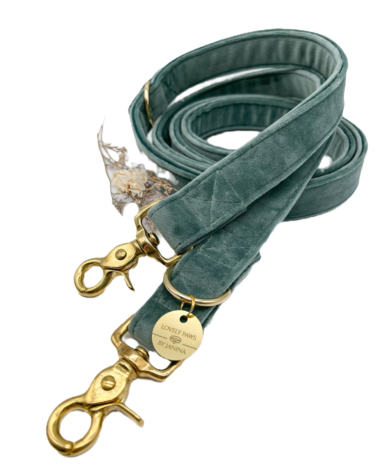 Hundeleine SAGE VELVET