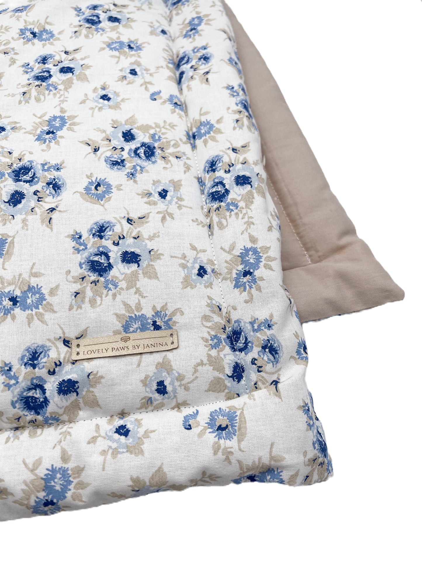 Hundedecke BLUE FLOWERS *Einzelstück*