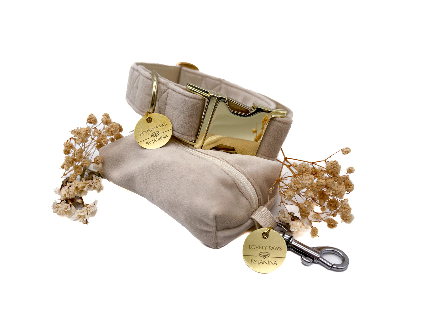 Kotbeutelspender BEIGE VELVET